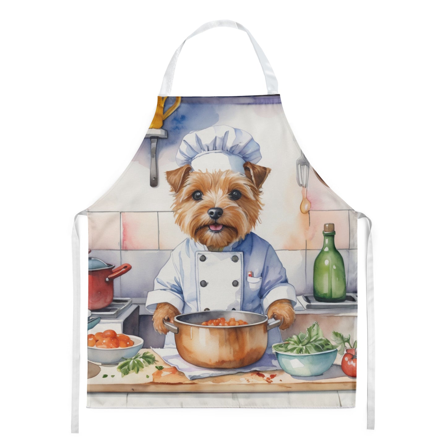 Norfolk Terrier - The Chef Apron for Adult Women and Men - Unisex Large