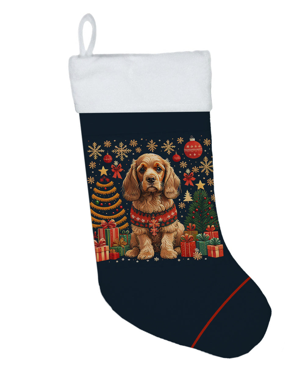 Cocker Spaniel - Christmas Holiday Stocking for Fun Family Decorations