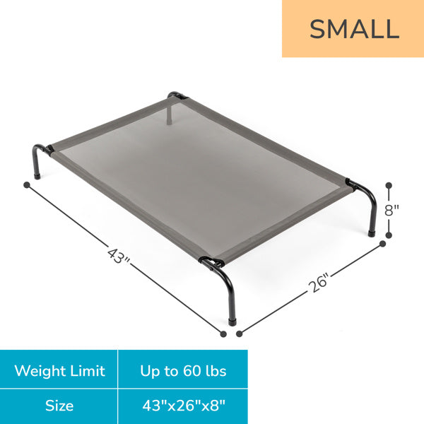 Sturdy Durable Elevated Large Bed for Dogs