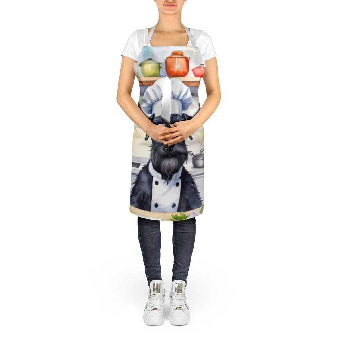 Giant Schnauzer - The Chef Apron for Adult Women and Men - Unisex Large