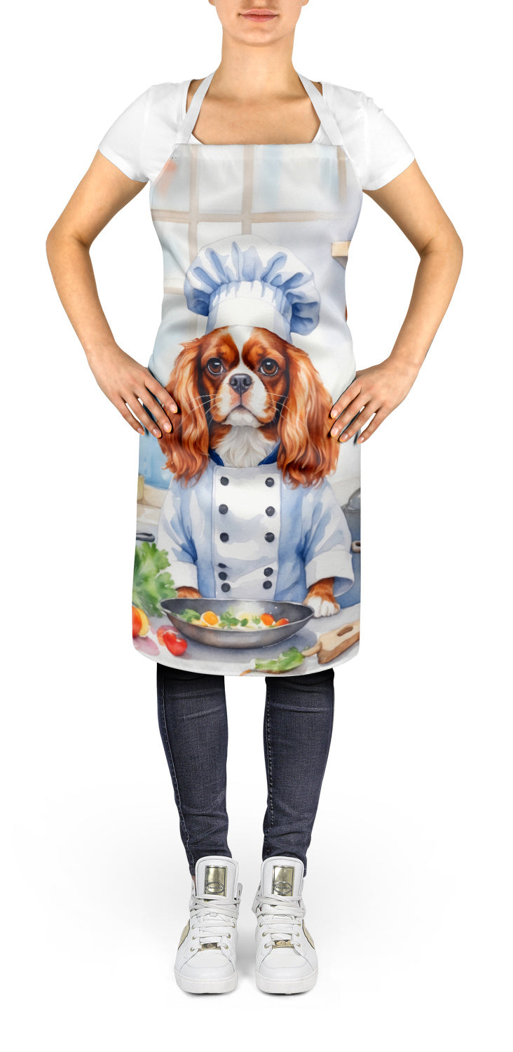 Cavalier Spaniel - The Chef Apron for Adult Women and Men - Unisex Large