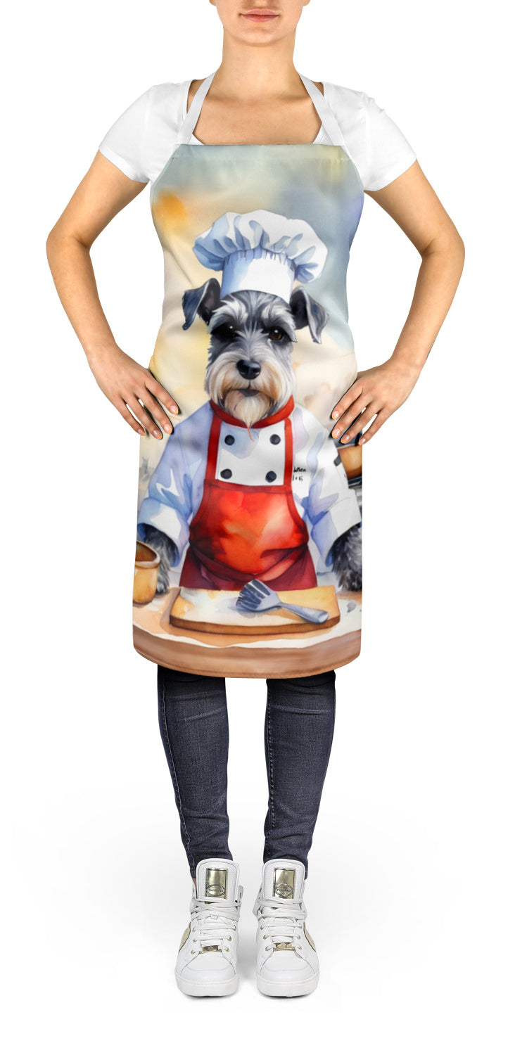 Schnauzer - The Chef Apron for Adult Women and Men - Unisex Large