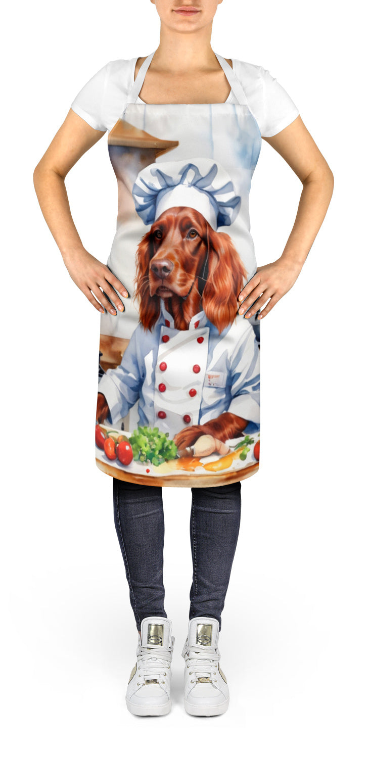 Irish Setter - The Chef Apron for Adult Women and Men - Unisex Large