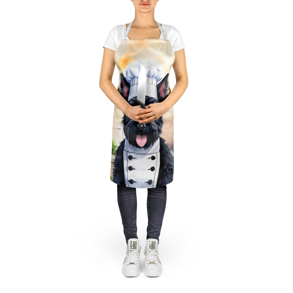 Scottish Terrier - The Chef Apron for Adult Women and Men - Unisex Large