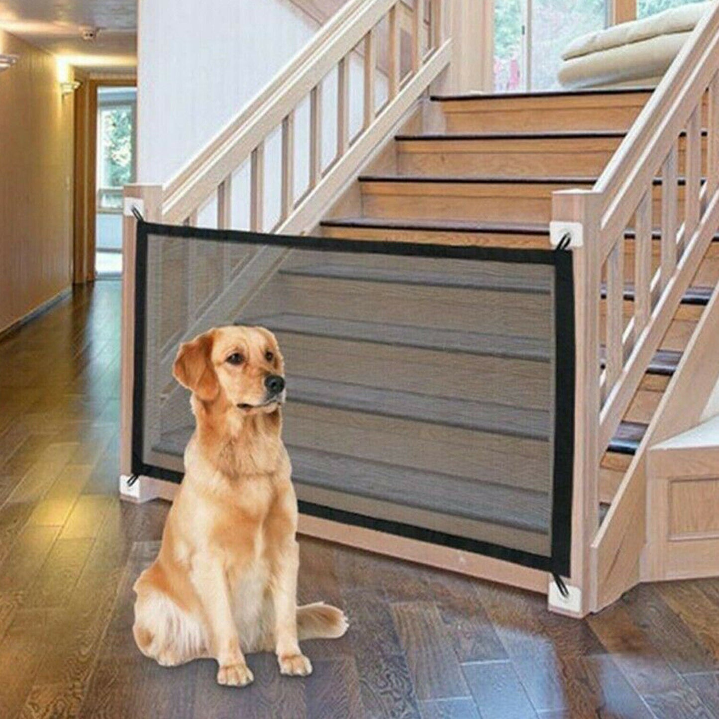 Mesh Magic Pet Gate Safety Enclosure for Dogs and Pets