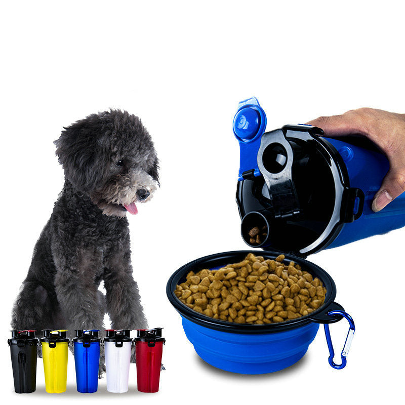 Portable Food and Water Feeder Cup for Dogs