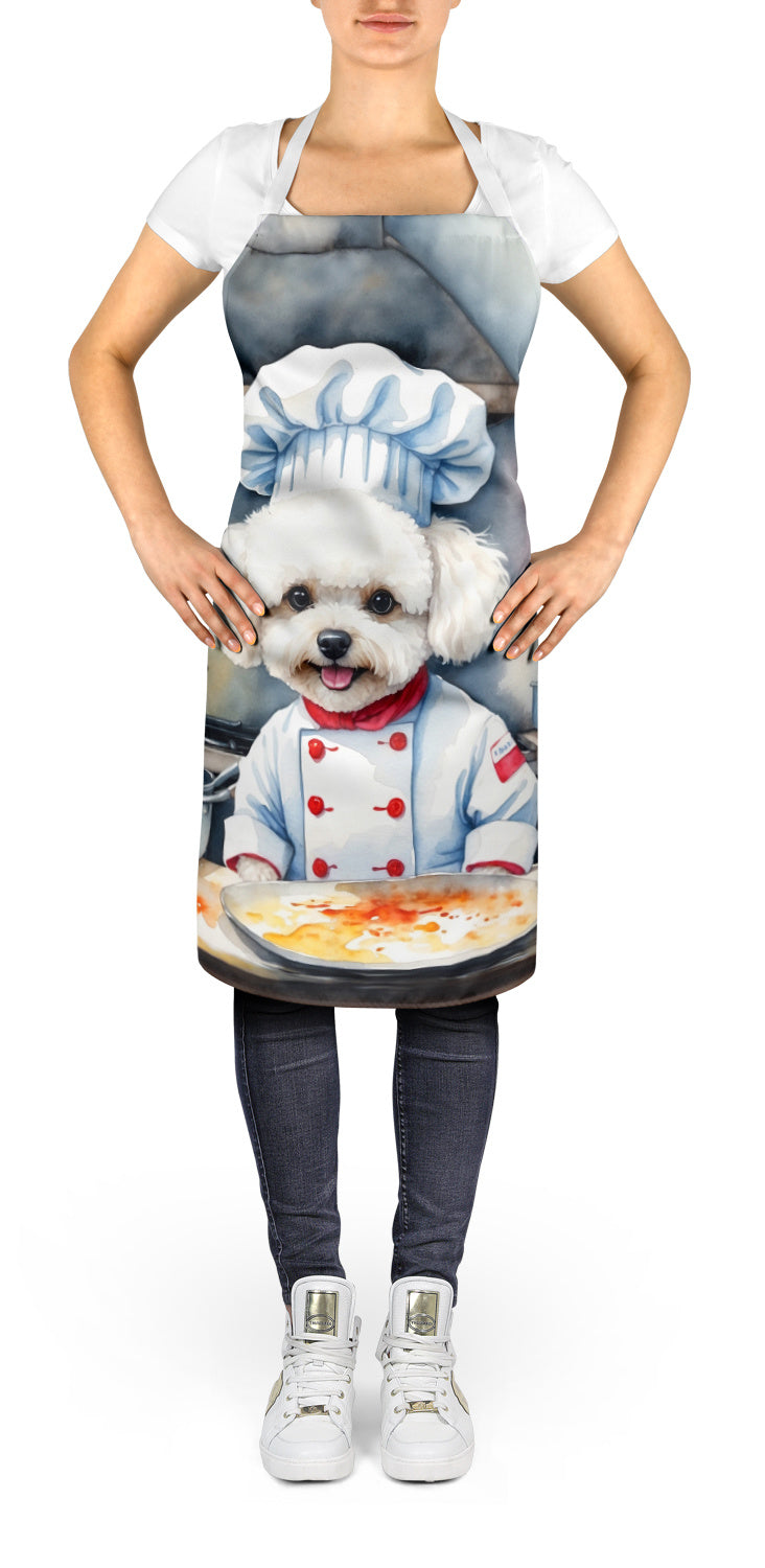 Bichon Frise - The Chef Apron for Adult Women and Men - Unisex Large