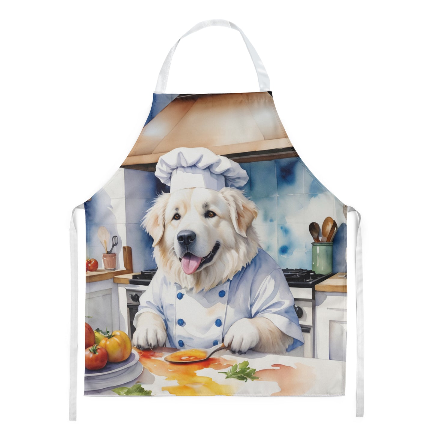 Great Pyrenees - The Chef Apron for Adult Women and Men - Unisex Large