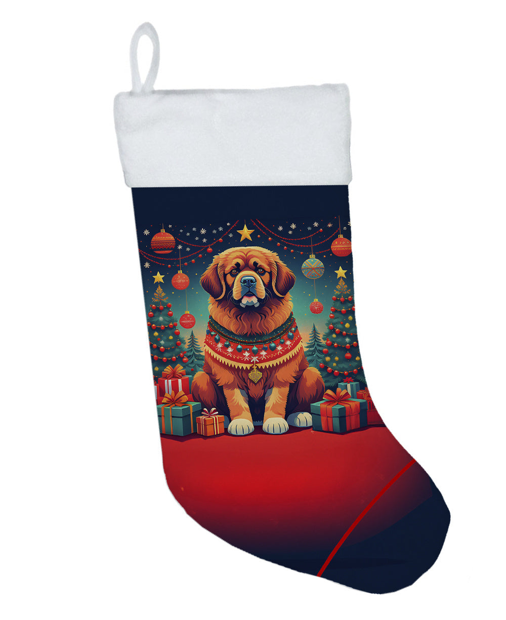 Tibetan Mastiff -  Christmas Holiday Stocking for Fun Family Decorations