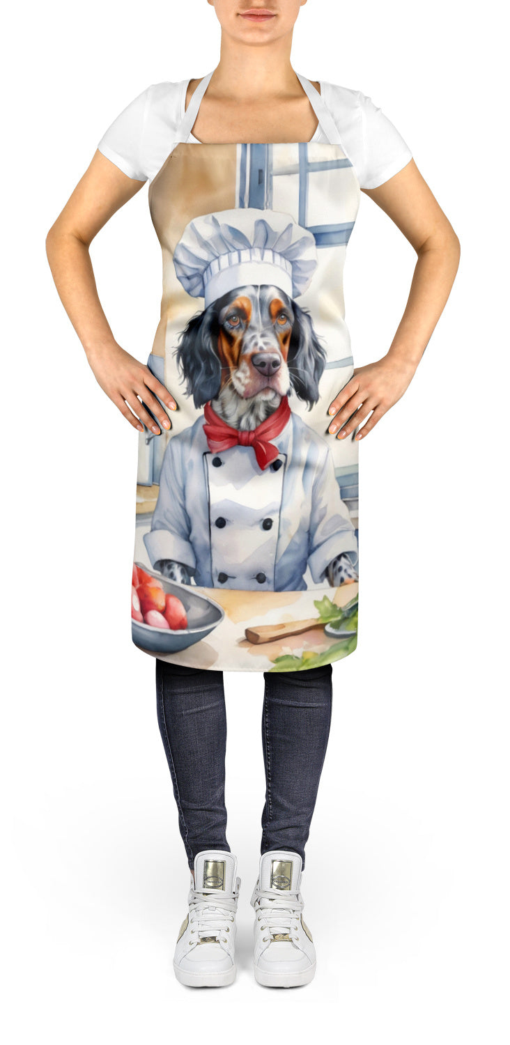 English Setter - The Chef Apron for Adult Women and Men - Unisex Large