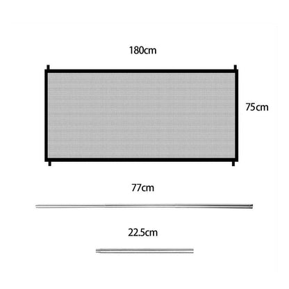 Mesh Magic Pet Gate Safety Enclosure for Dogs and Pets