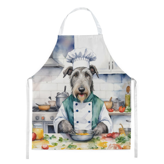 Irish Wolfhound - The Chef Apron for Adult Women and Men - Unisex Large