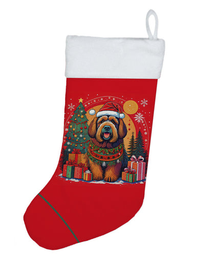 Briard - Christmas Holiday Stocking for Fun Family Decorations