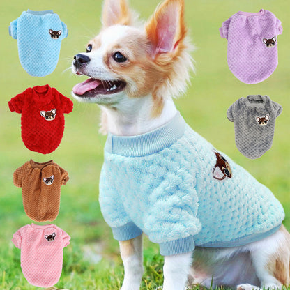 Fun Flannel Winter Clothes for Small Dogs