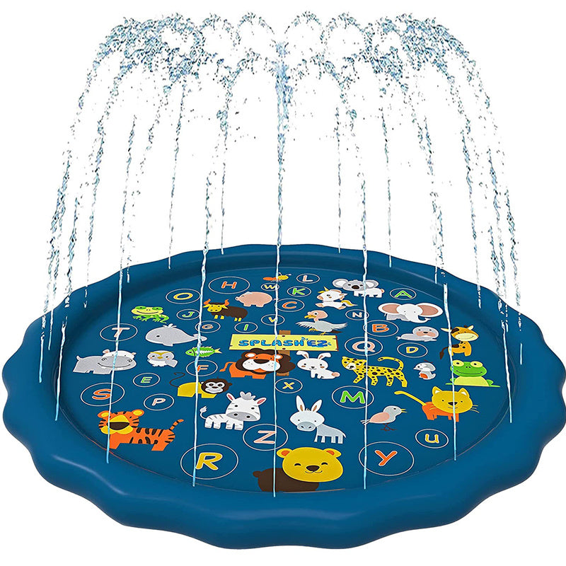 Fun Inflatable Water Fountain Pad for Pets and Kids