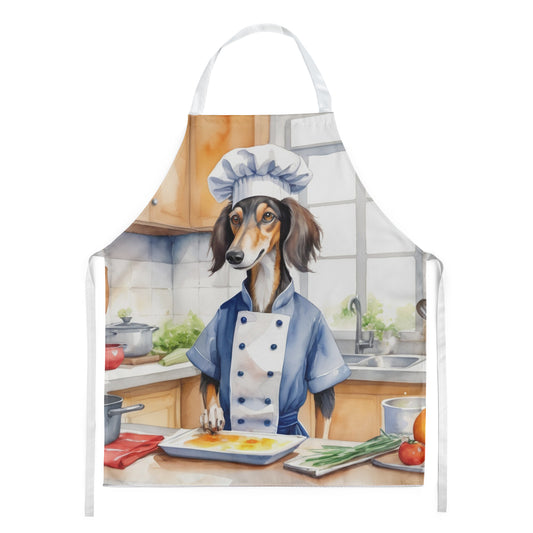 Saluki - The Chef Apron for Adult Women and Men - Unisex Large