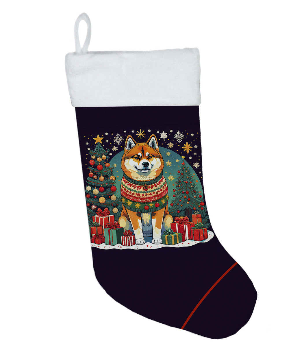 Akita -  Christmas Holiday Stocking for Fun Family Decorations