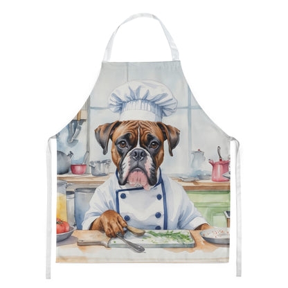 Boxer - The Chef Apron for Adult Women and Men - Unisex Large