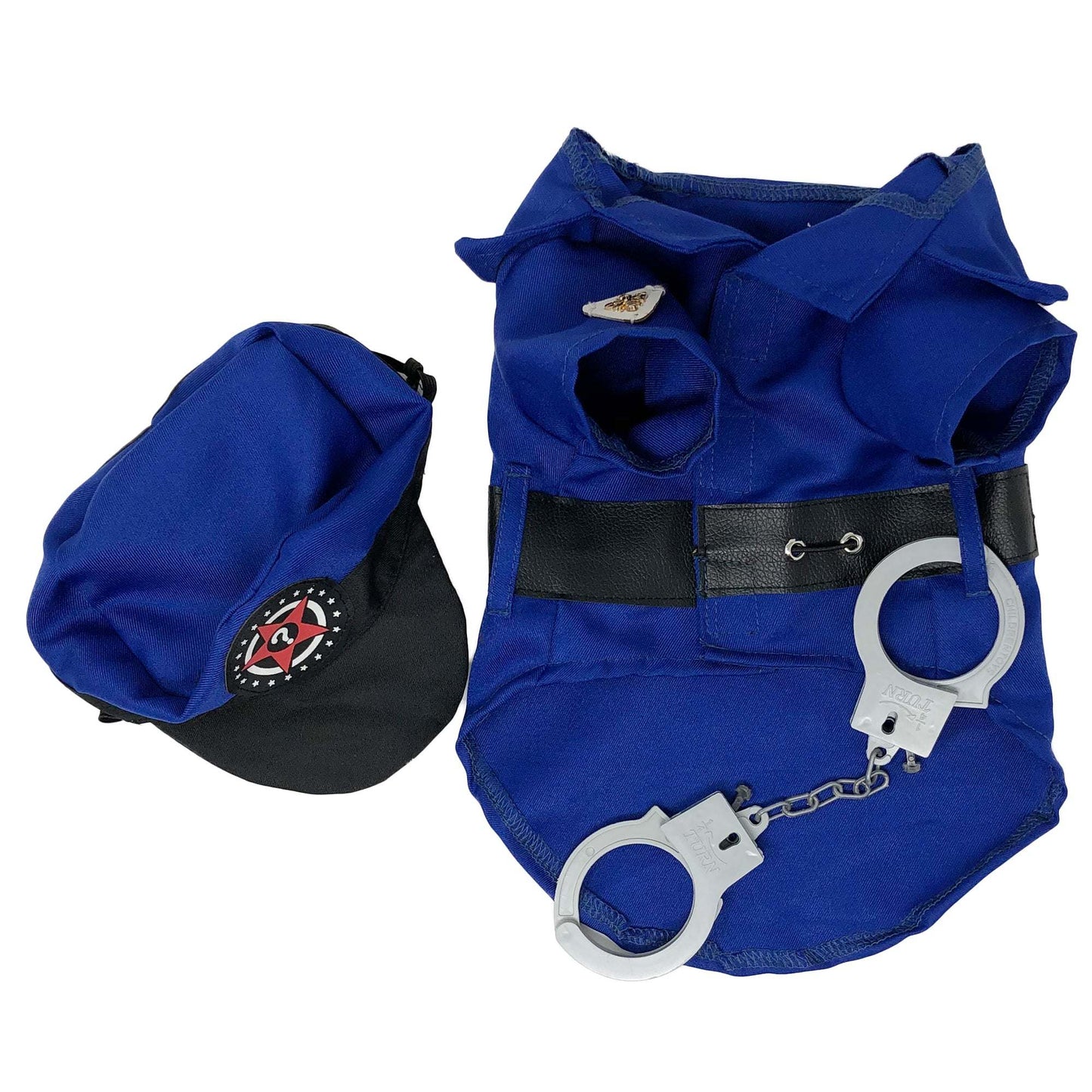 Pet Life - Pawlice Pawtrol Police Uniform Halloween Costume for Dogs