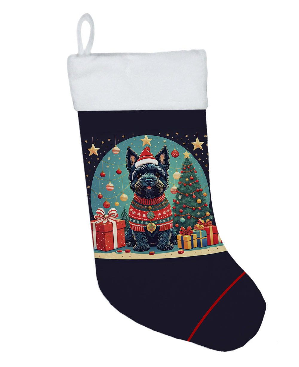 Scottish Terrier - Christmas Holiday Stocking for Fun Family Decorations