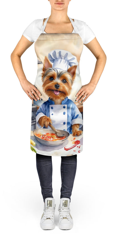 Silky Terrier - The Chef Apron for Adult Women and Men - Unisex Large