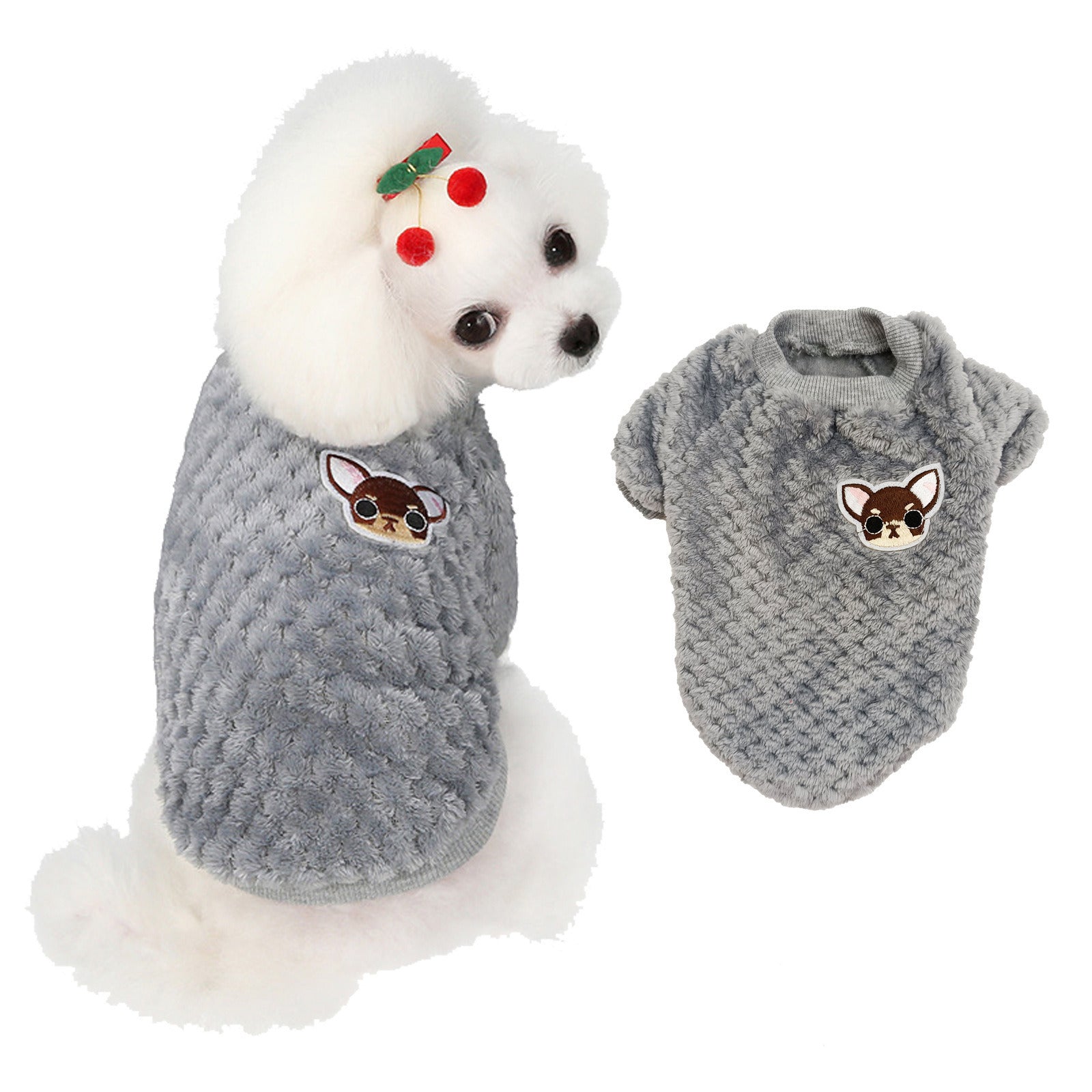 Fun Flannel Winter Clothes for Small Dogs