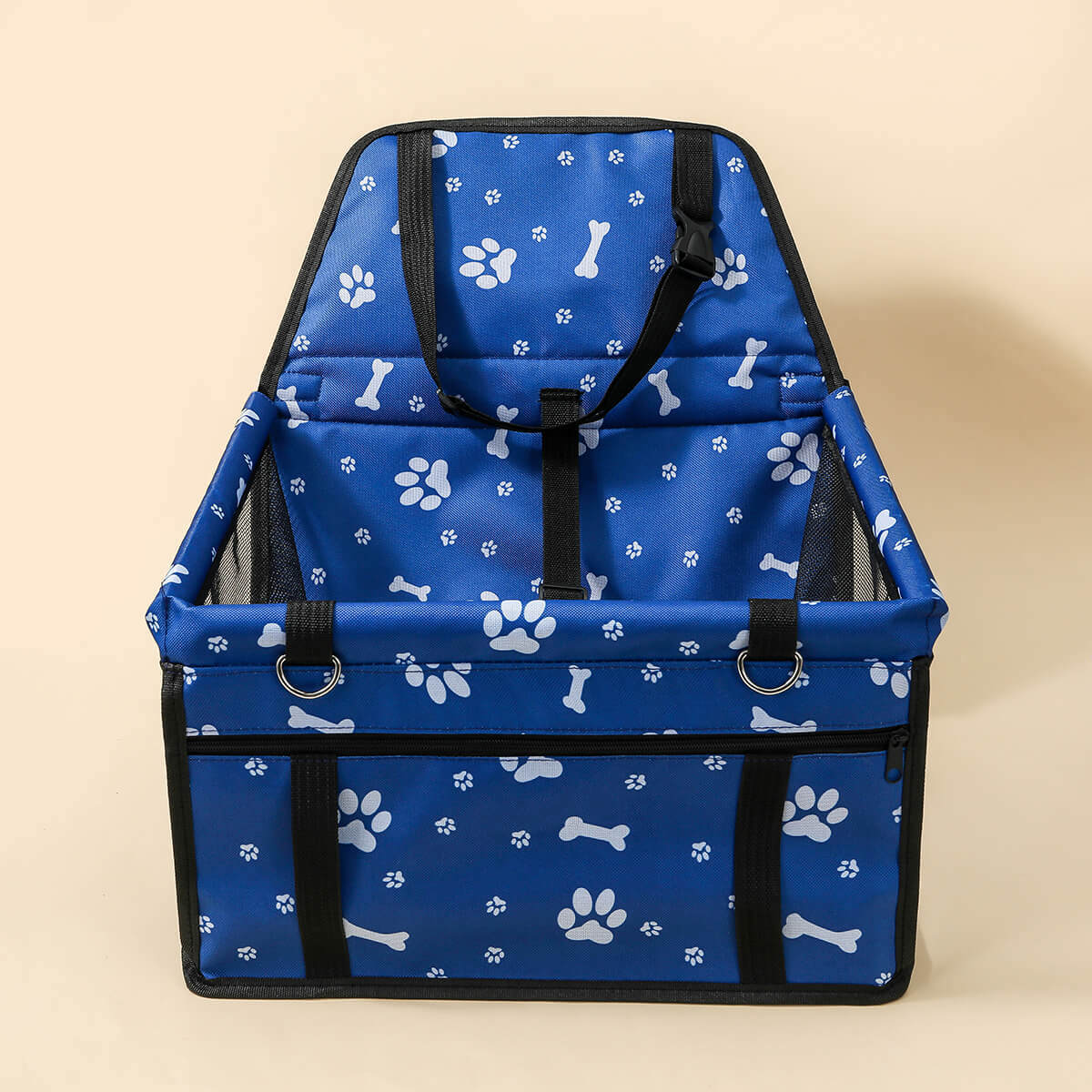 Folding Car Booster Seat Carrier for Small and Medium Dogs and Cats