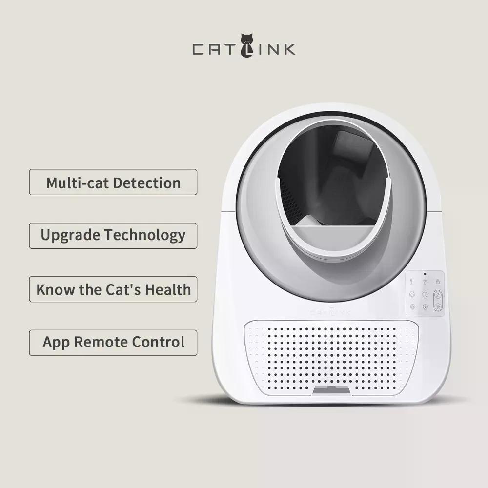 Self Cleaning Automatic -APP Control Litter Box for Cats 3.3~22lbs