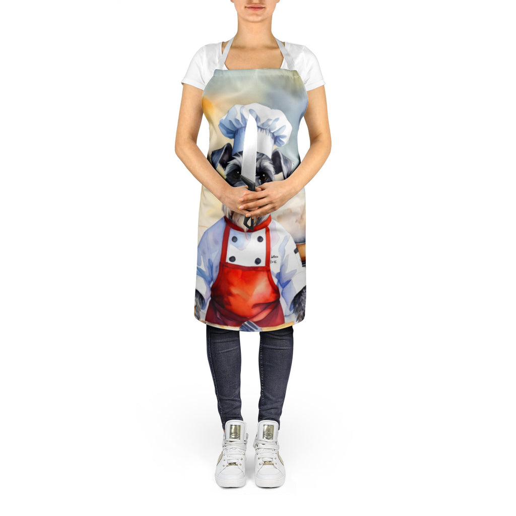 Schnauzer - The Chef Apron for Adult Women and Men - Unisex Large