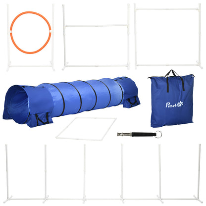 8-Piece Agility Training Equipment Set for Dogs