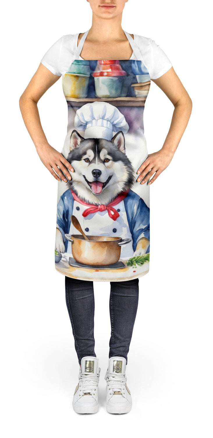 Alaskan Malamute - The Chef Apron for Adult Women and Men - Unisex Large