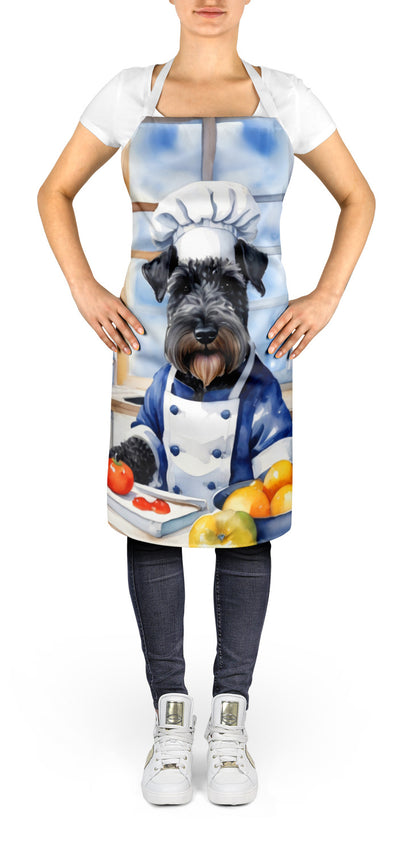 Kerry Blue Terrier - The Chef Apron for Adult Women and Men - Unisex Large