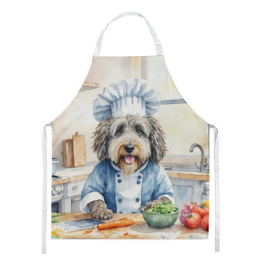 Bergamasco Sheepdog 2 - The Chef Apron for Adult Women and Men - Unisex Large