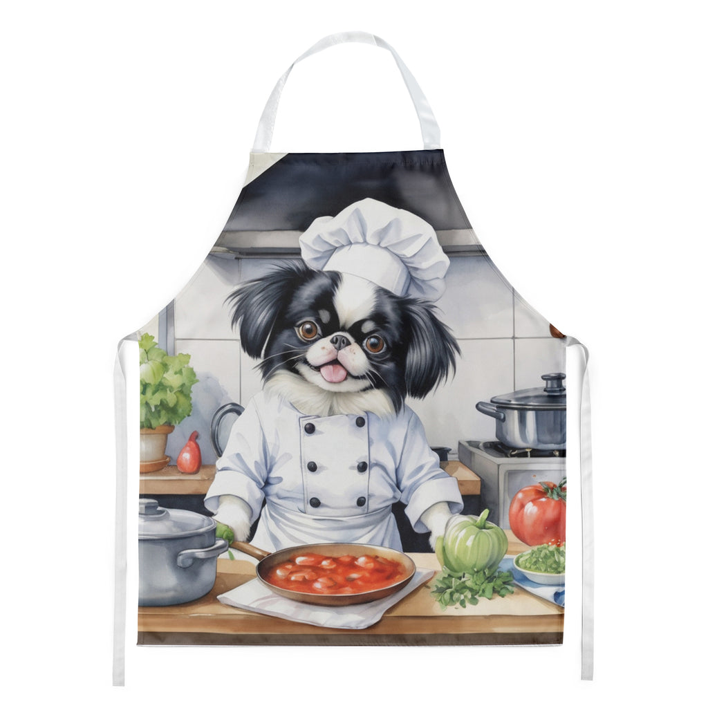 Japanese Chin - The Chef Apron for Adult Women and Men - Unisex Large