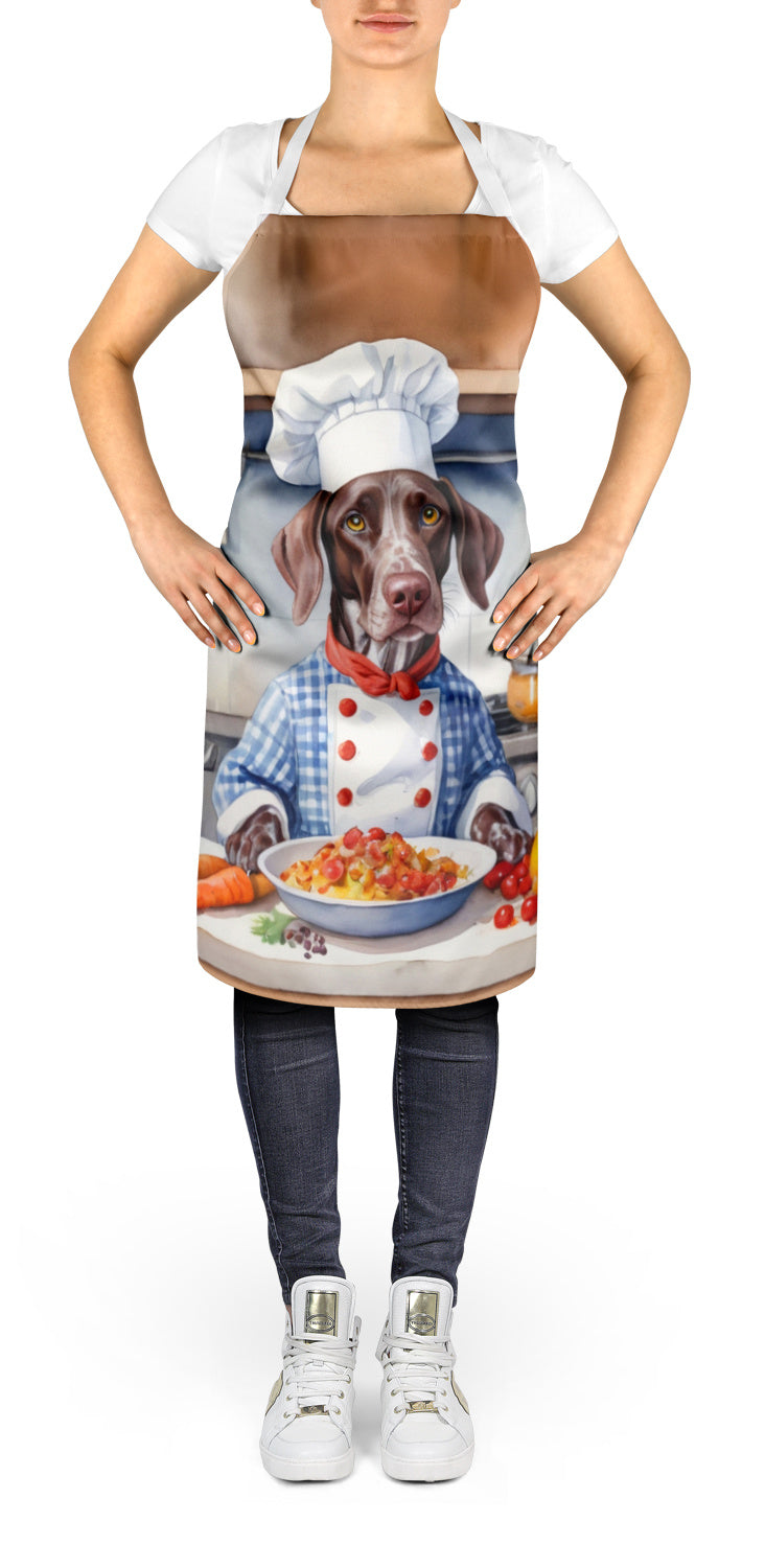 German Shorthaired Pointer - The Chef Apron for Adult Women and Men - Unisex Large