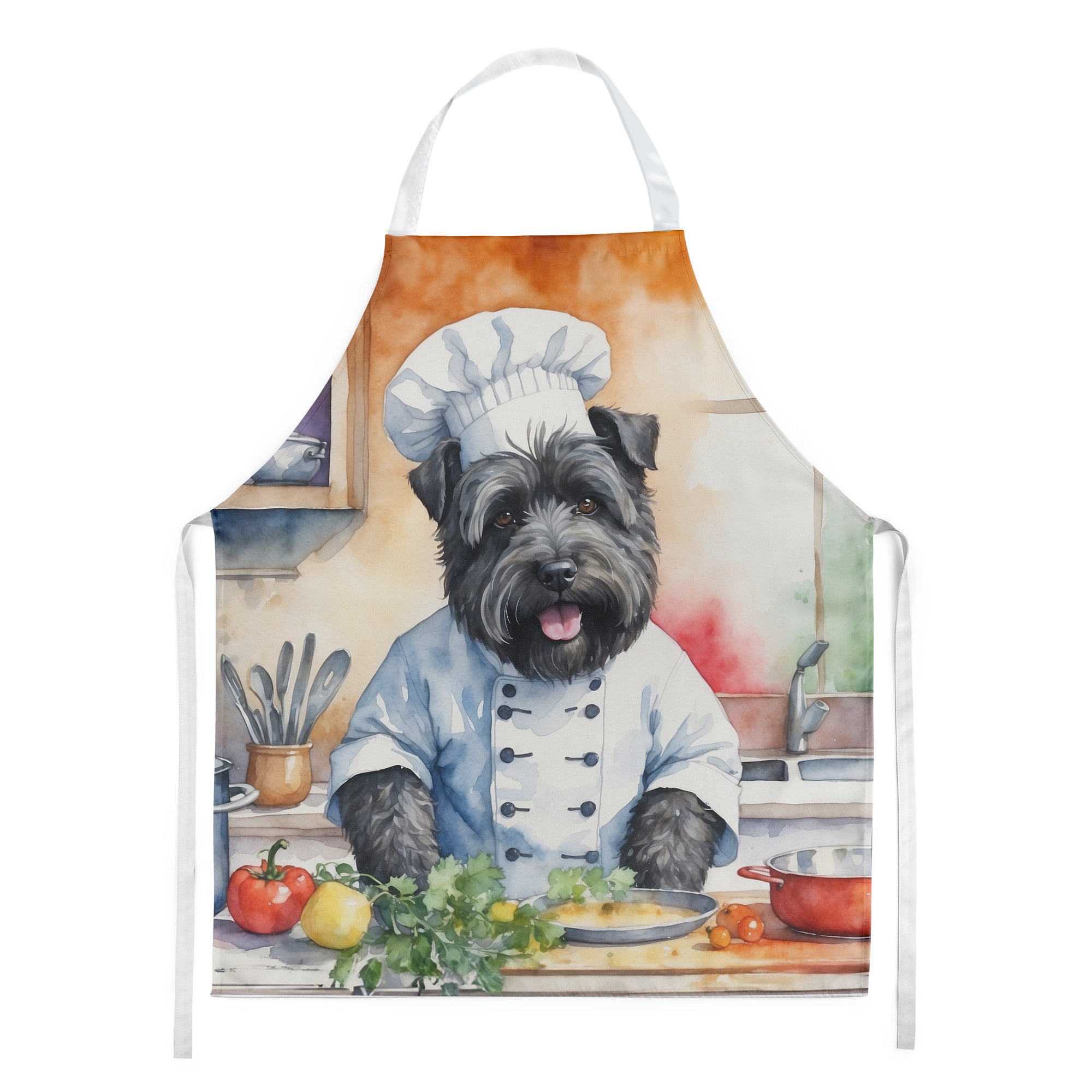 Bouvier des Flandres - The Chef Apron for Adult Women and Men - Unisex Large