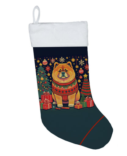 Chow Chow - Christmas Holiday Stocking for Fun Family Decorations