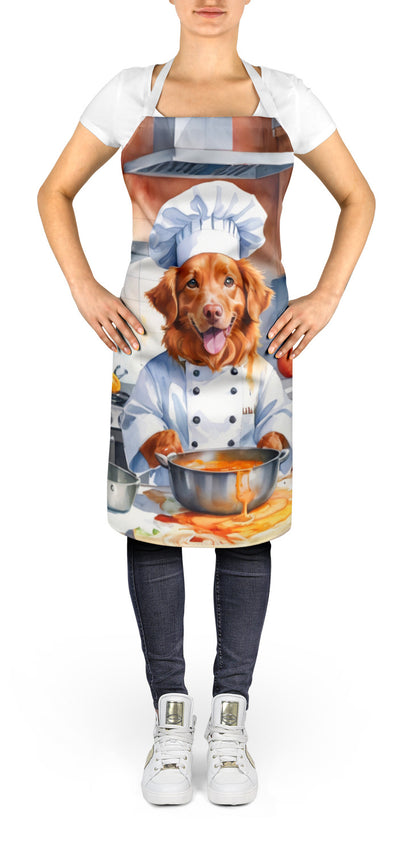 Nova Scotia Duck Tolling Retriever - The Chef Apron for Adult Women and Men - Unisex Large