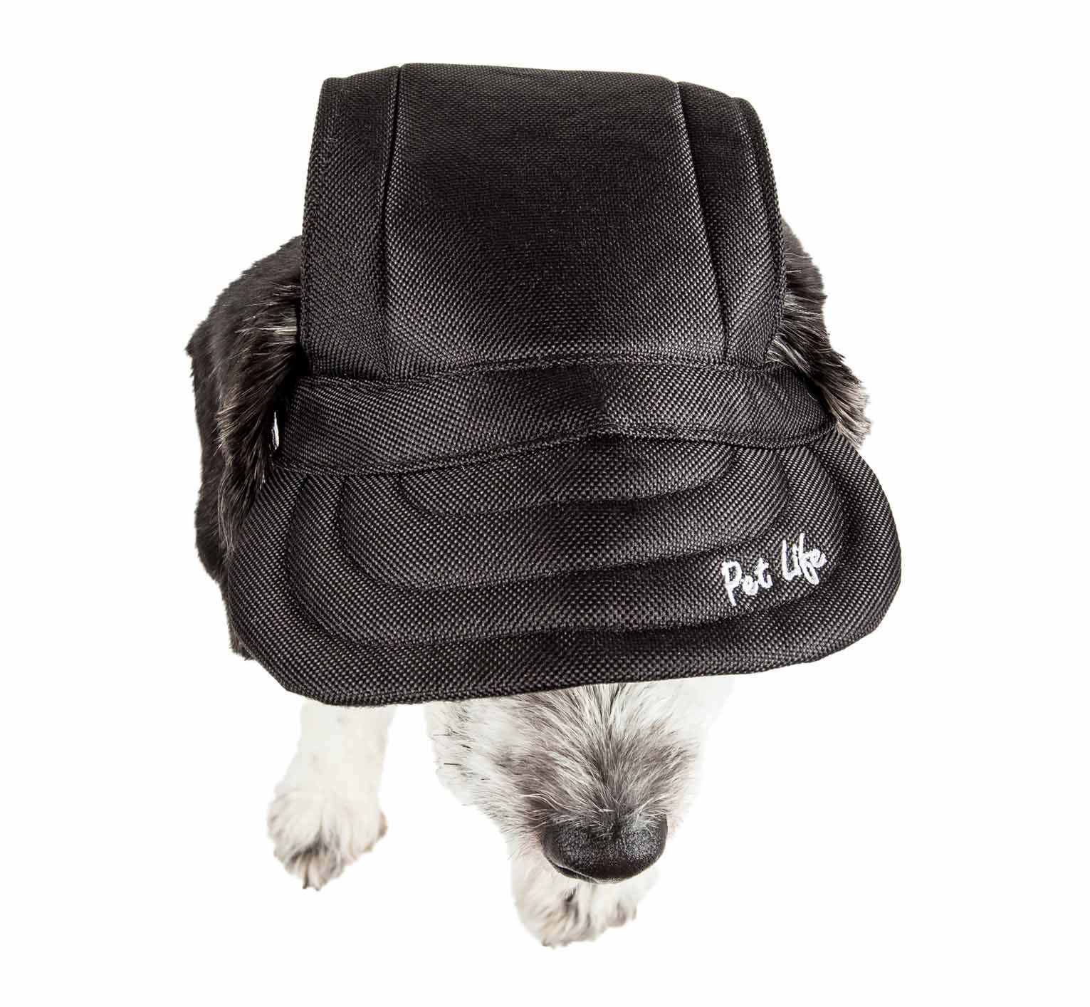 Pet Life Cap-Tivating Uv Protectant Adjustable Hat for Dogs