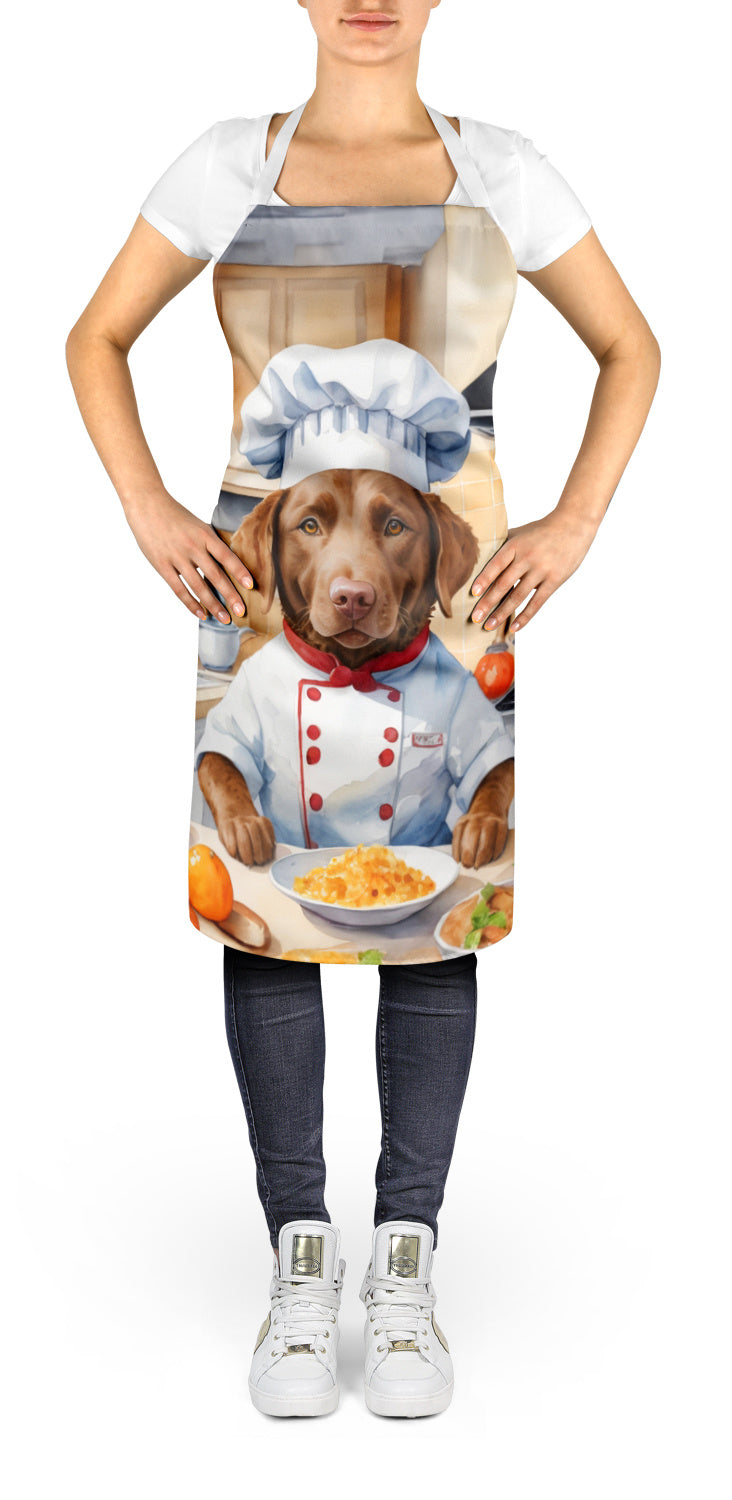 Chesapeake Bay Retriever - The Chef Apron for Adult Women and Men - Unisex Large