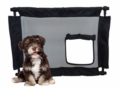 Pet Life - Porta-Gate - Travel Adjustable Collapsible Gate for Cat and Dog