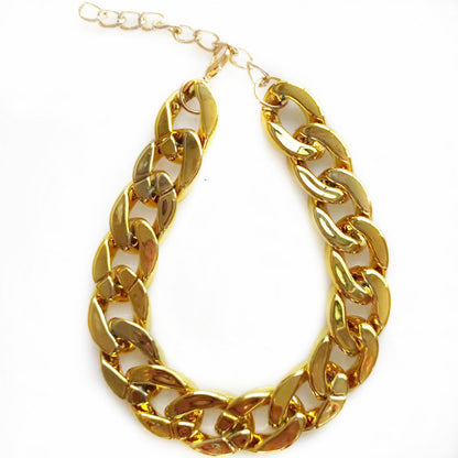 Golden and Silver Tone Chain Necklace Collars for Dogs and Cats