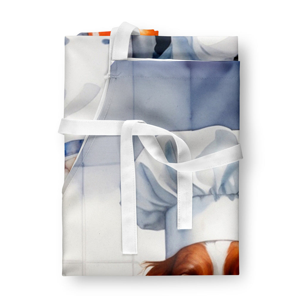 Welsh Springer Spaniel - The Chef Apron for Adult Women and Men - Unisex Large