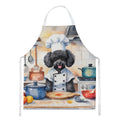 Black Poodle - The Chef Apron for Adult Women and Men - Unisex Large