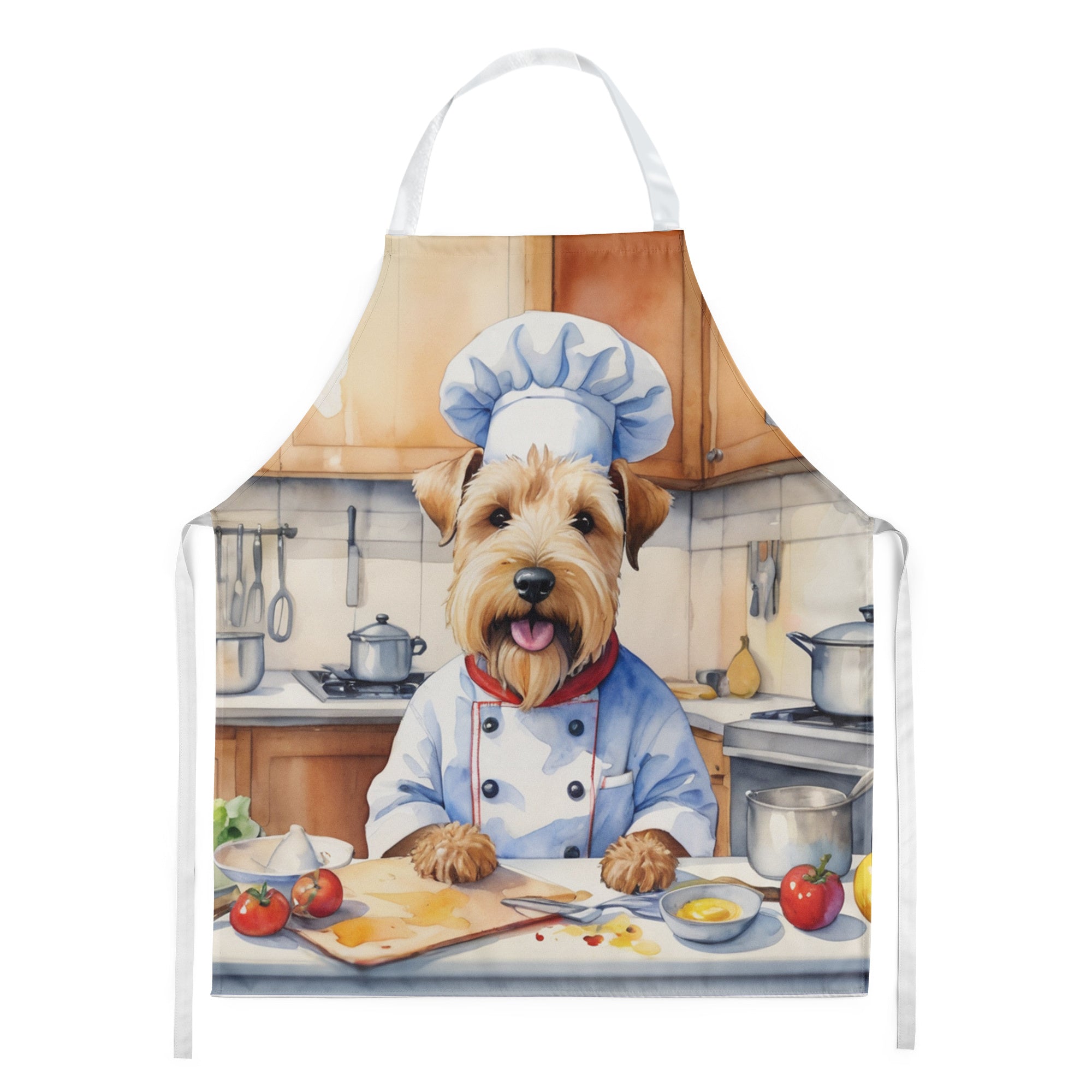 Wheaten Terrier - The Chef Apron for Adult Women and Men - Unisex Large