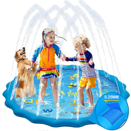 Fun Inflatable Water Fountain Pad for Pets and Kids