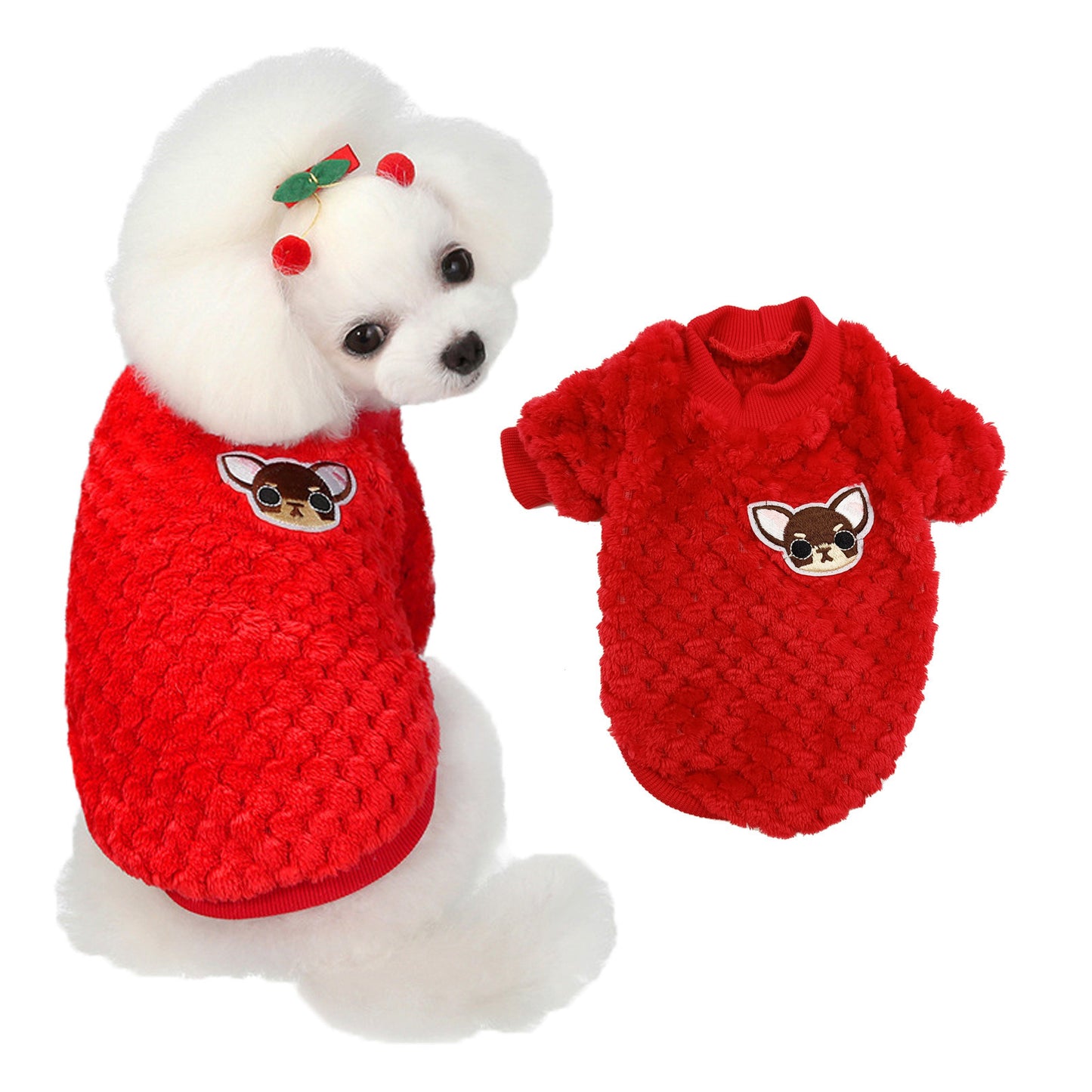 Fun Flannel Winter Clothes for Small Dogs