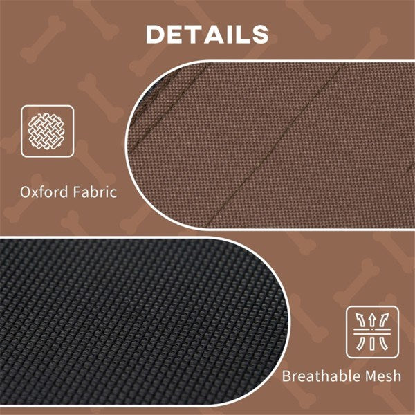 Elevated Bed with Removable Canopy for Dogs