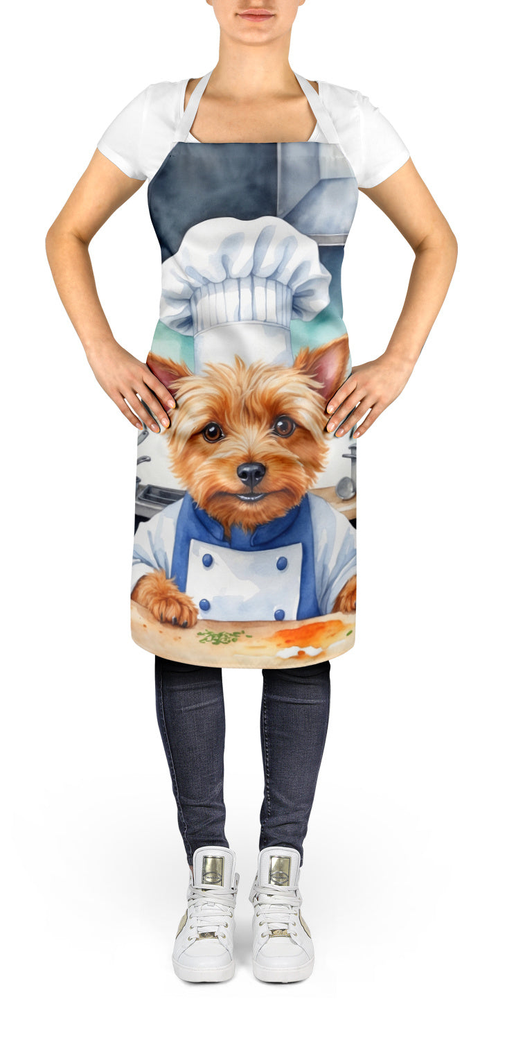 Australian Terrier - The Chef Apron for Adult Women and Men - Unisex Large