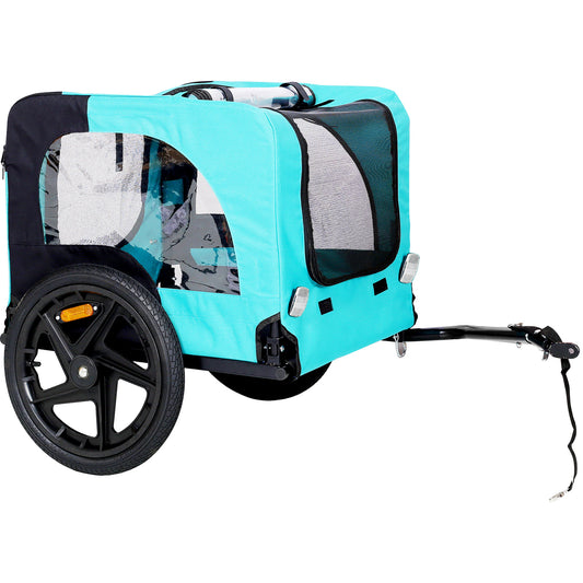 Foldable Bicycle Trailer Stroller for Dogs and Cats